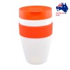 White Orange Mi Cups